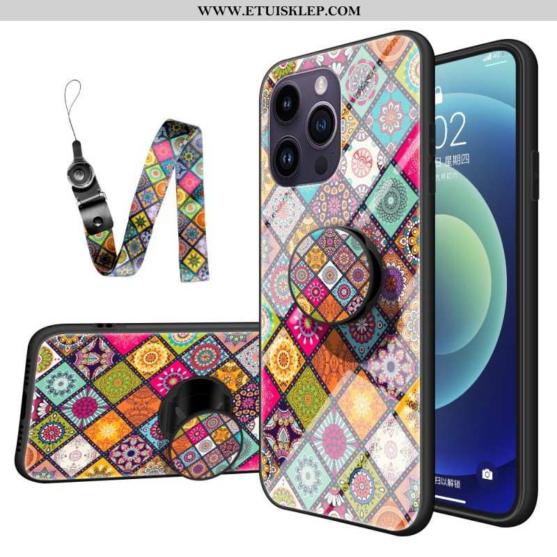 Etui do iPhone 15 Pro Max Patchwork